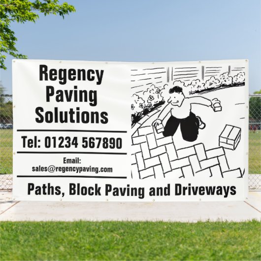 Paths, Block Paving and Driveways Banner (Außenbereich)
