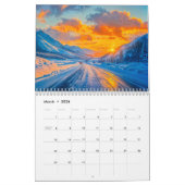 Paths of Serenity – 2026 Scenic Road Calendar Kalender (Mär 2026)