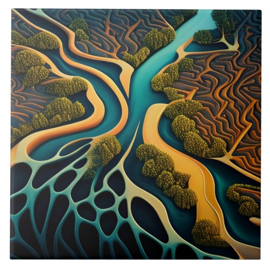 Paths of the Dreamland Fliese (Vorderseite)