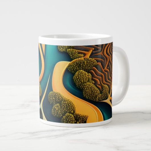 Paths of the Dreamland Jumbo-Tasse (Vorderseite Rechts)