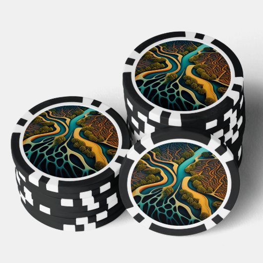 Paths of the Dreamland Pokerchips (Stapel)