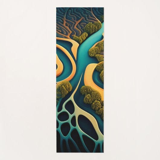 Paths of the Dreamland Yogamatte (Vorderseite)