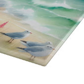 Pathway to the Lighthouse Coastal Cottage Schneidebrett (Ecke)