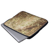 PATHWAY UMGEBEN VON GROSSEN UND GRÜNEN BÄUMEN LAPTOPSCHUTZHÜLLE (Vorne Knopf)