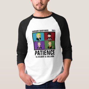 Patience 2021 T - Shirt (weiß)