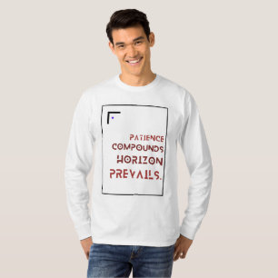 Patience Compounds T-Shirt Investoren-Geschenk