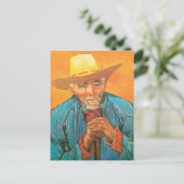 Patience Escalier, Shepherd Van Gogh Fine Art Postkarte (Stehend Vorderseite)