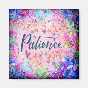 "Patience" Inspirivity ONE WORD Magnet