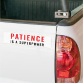 Patience is a superpower autoaufkleber (Auf Lkw)