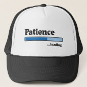 patience loading truckerkappe (Vorderseite)