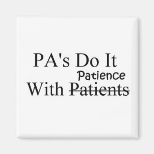 Patience Magnet (Vorne)