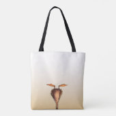 Patience Ran Away Tote Tasche (Rückseite)