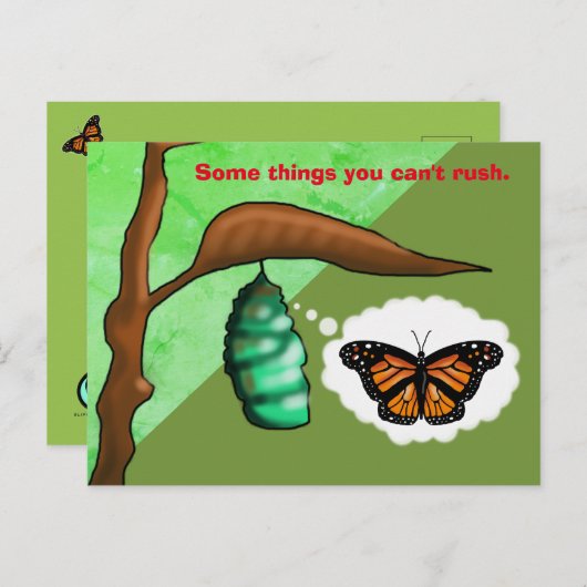 PATIENSCHALTFLEUNDLICHKEIT DURCH SEIFENSCHALTFLÄCH POSTKARTE (Vorne/Hinten)