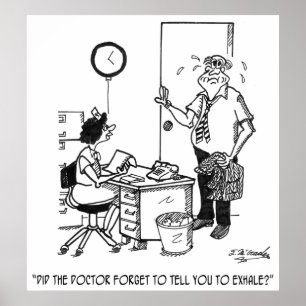 Patient atmete nicht aus poster