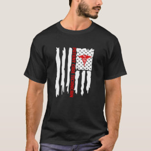 Patient Care Techniker registriert Krankenwagen US T-Shirt