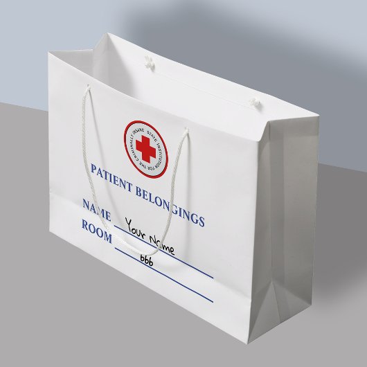 Patient gehört verrückten Asyltrick oder Behandlun Große Geschenktüte