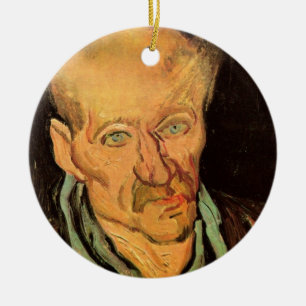 Patient im Krankenhaus Saint-Paul von Vincent van Keramikornament
