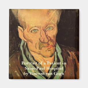 Patient im Saint-Paul Hospital von Vincent van Gog Magnet