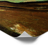 Patient im Saint-Paul Hospital von Vincent van Gog Poster (Ecke)