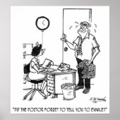 Patient ist nicht ausgestorben poster (Vorne)