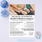 Patient & Krankenschwester, Allgemeinmediziner, Kr Flyer (Einzeln)