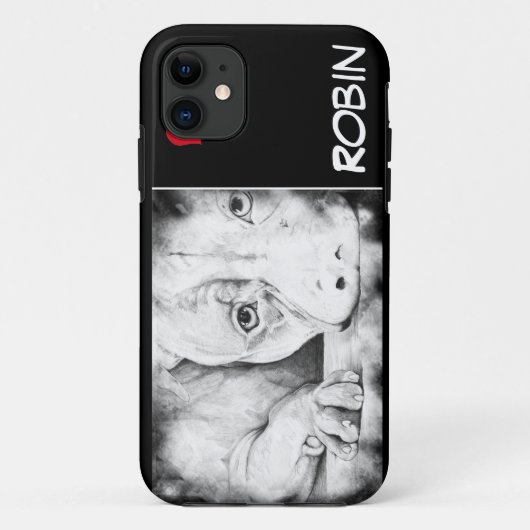 Patient mit rotem Herzen Gewartet Case-Mate iPhone Hülle (Rückseite)