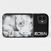 Patient mit rotem Herzen Gewartet Case-Mate iPhone Hülle (Rückseite (Horizontal))