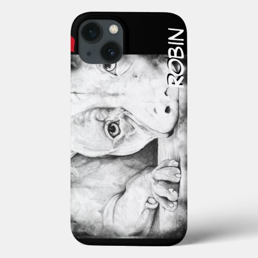 Patient mit rotem Herzen Gewartet Case-Mate iPhone Hülle (Rückseite)