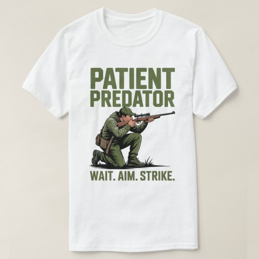 Patient Predator Hunting Tee (Design vorne)