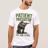 Patient Predator Hunting Tee (Vorderseite)