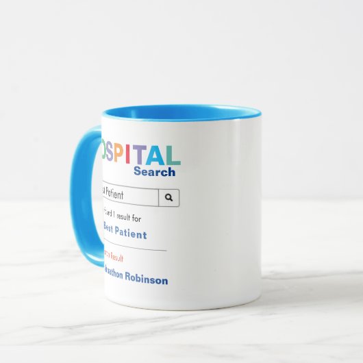 Patient Tasse (Vorderseite Links)
