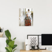 Patient und Krankenschwester Poster (Heimbüro)