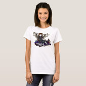 Patient Viktorianische Spitzen-Fee T-Shirt (Vorne ganz)