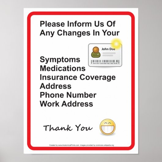 Patienteninformation Poster (Vorne)