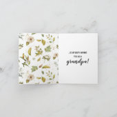 Patientenkarte für Vater Ankündigung (Innenseite)