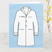 Patientenversorgung des Arztes Vielen Dank Karte (Gelbe Blume)