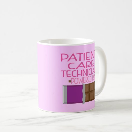 Patientenversorgung-Techniker-Schokoladen-Geschenk Kaffeetasse (VorderseiteRechts)