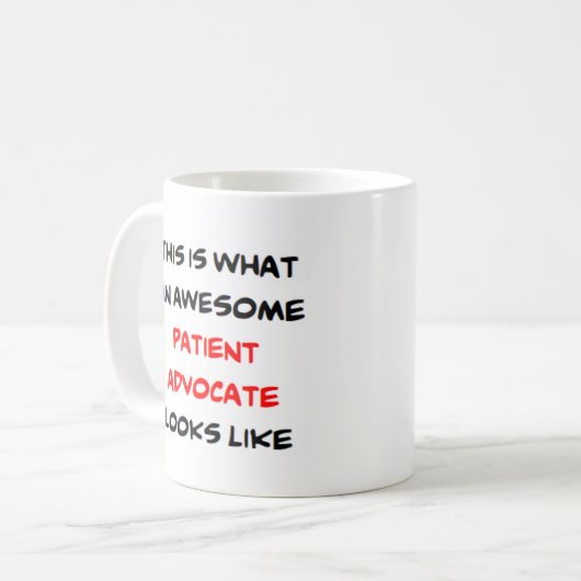 Patientenvertreterin, phantastisch kaffeetasse (Vorderseite Links)