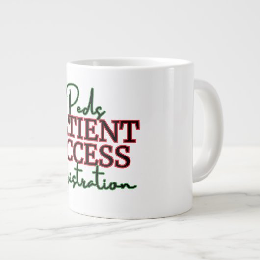 Patientenzugriff Jumbo-Tasse (Vorderseite Rechts)