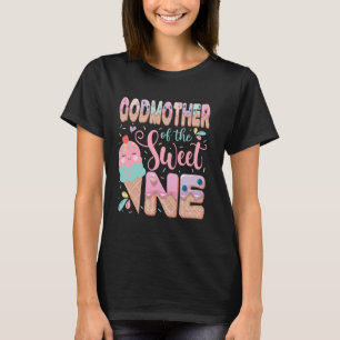 Patin der süßen Eiscreme zum 1. Geburtstag T-Shirt