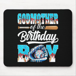 Patin des Baseball-Eiscreme zum Geburtstag des Jun Mousepad
