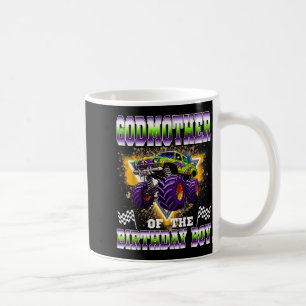 Patin des Geburtstagsjungen-Monstertruck-Geburtst Kaffeetasse