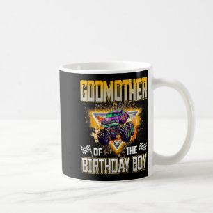 Patin des Geburtstagsjungen-Monstertruck-Geburtst Kaffeetasse