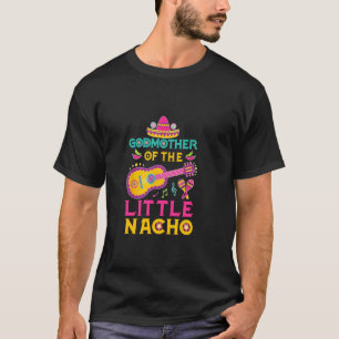 Patin des kleinen Nacho-Mexikanisches Thema 1. Geb T-Shirt