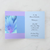 PATIN - fröhliche Ostern mit Lilie Feiertagskarte (Innenseite)