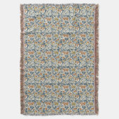 Patina Blau & Kupferlaub Decke (Vorderseite Vertikal)