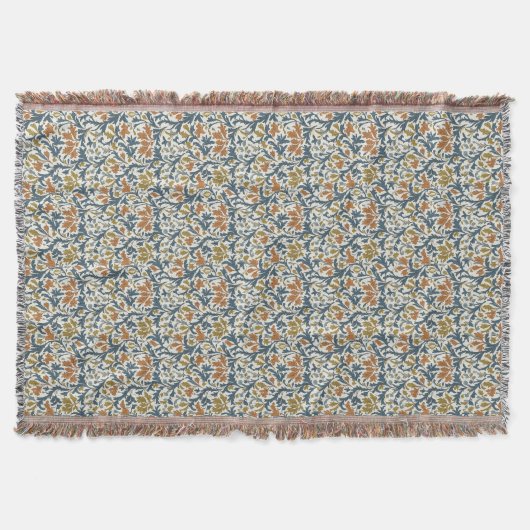 Patina Blau & Kupferlaub Decke (Vorderseite)