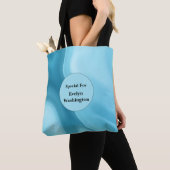 Patina Blau Sanfter Glow Gradient Abstract Tasche (Von Nahem)