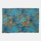 Patina Copper erschüttertes Aussehen Geschirrtuch (Horizontal)