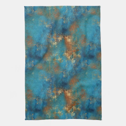 Patina Copper erschüttertes Aussehen Geschirrtuch (Vertikal)